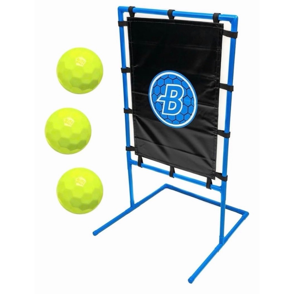 BLITZBALL Strike Zone Target Set with 3 Official Balls Backyard Baseball Game